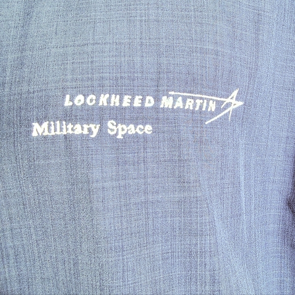 Eddie Bauer Lockheed Martin Military Space Jacket, Blue, Size 3X - Picture 10 of 13